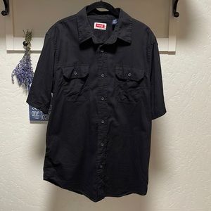 Wrangler Short Sleeve Button Down